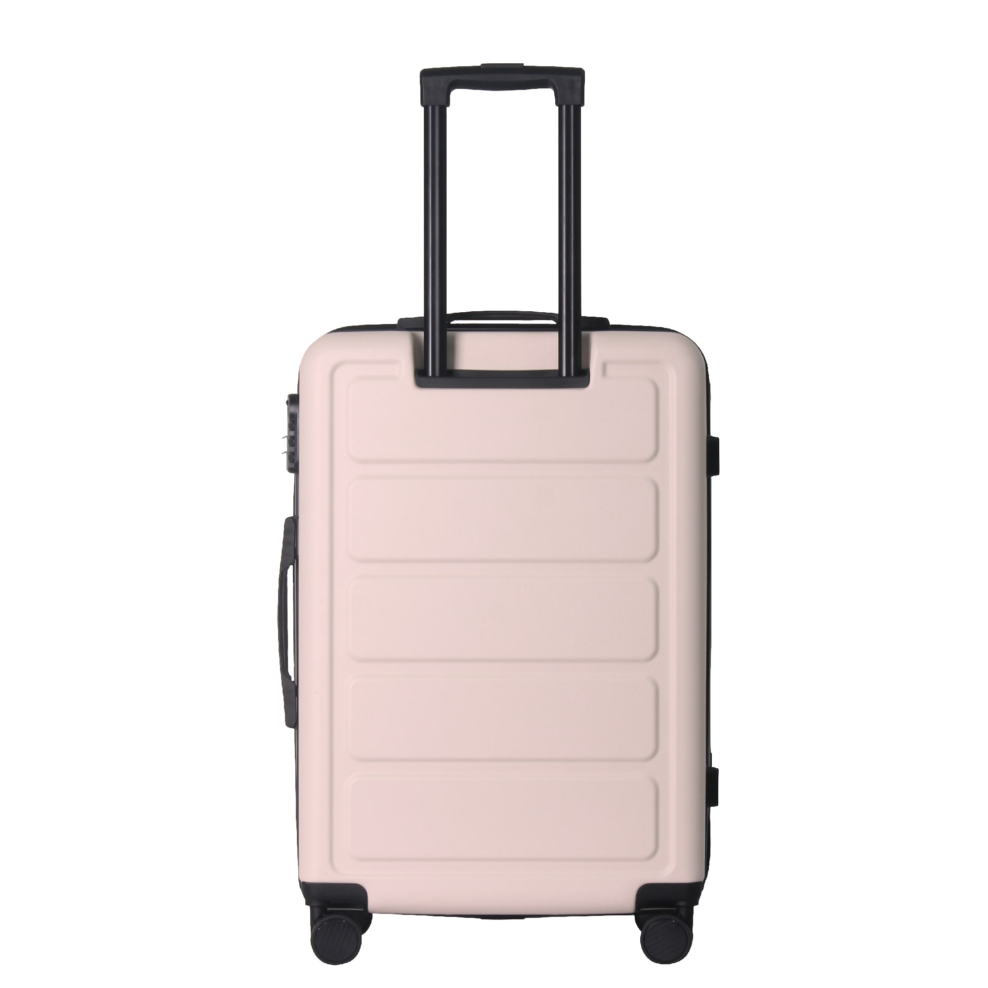 Luggage Sets ABS Hardshell 3pcs Luggage, Lightweight Durable Suitcase Sets Spinner Wheels Suitcase 20''24''28'' (PINK)_voghion.com